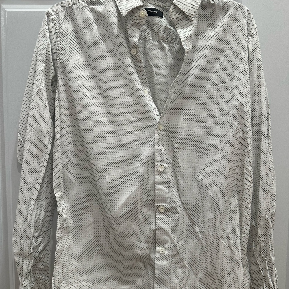 Men's Gray Patterned Shirt